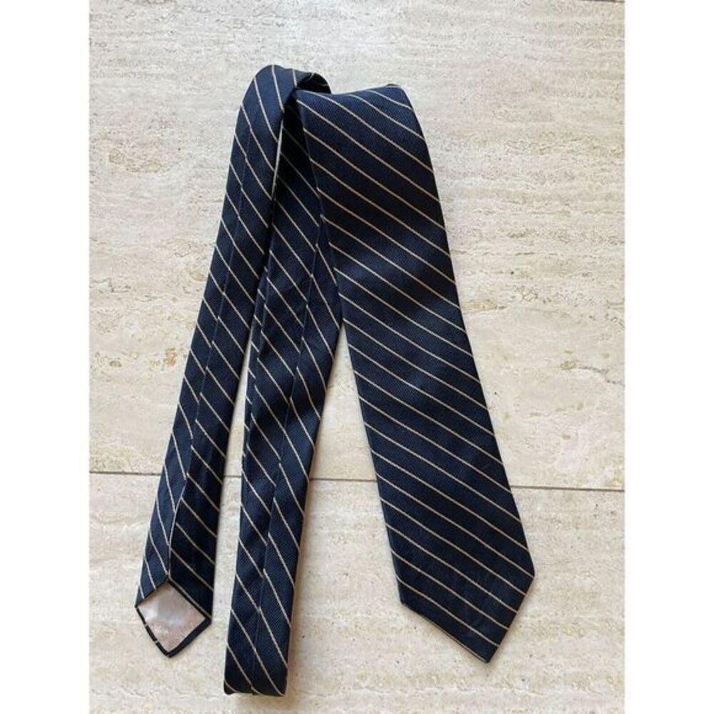 Leopold Price and Rolle‎ By Olegcassini Men's Retro Tie Blue Striped